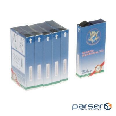 Стрічка до принтерів 13мм х 12м Refill STD Purple*1шт (п/м ) WWM (R13.12SPR)