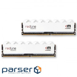 Модуль пам'яті для комп'ютера DDR4 16GB (2x8GB) 3600 MHz Redline White Mushkin (MRD4U360JNNM8GX2)
