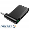Bluetooth audio adapter BASEUS Qiyin Bluetooth Audio Black (WXQY-01) (Qiyin AUX Car Black)