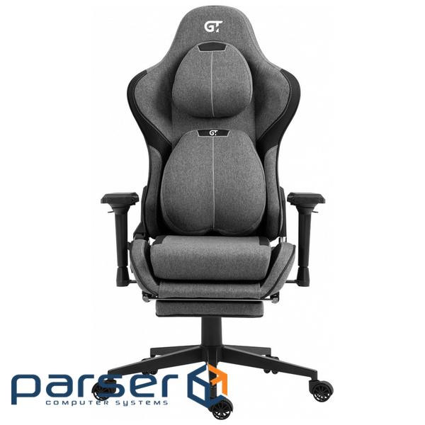 Ігрове крісло GT Racer X-2308 Gray/Black (X-2308 Fabric Gray/Black)
