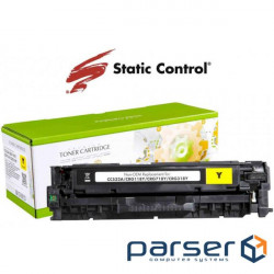 Cartridge Static Control HP CLJ CC532A (304A) 2.8k yellow (002-01-RC532A)