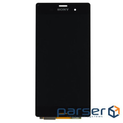 Дисплейний модуль (екран) для Sony Xperia Z3, чорний (TE320110)