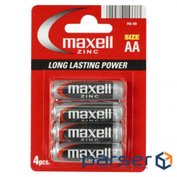 Battery MAXELL Long Lasting Power AA 4pcs/pack (M-774405.04.EU) (4902580153373)